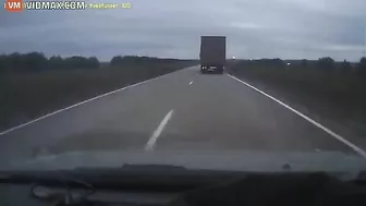 Overtaking In Poor Visibility Is Not A Good Idea
