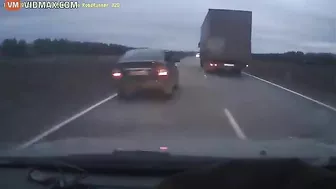 Overtaking In Poor Visibility Is Not A Good Idea