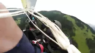 Paraglider Plummets To Earth In Terrifying Free Fall