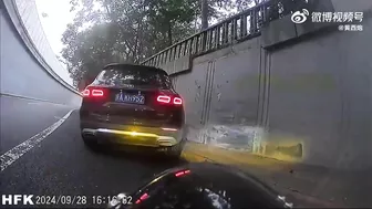 Beijing Photographer Pinned To Wall By SUV