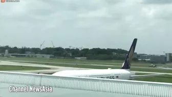 South Korean Passenger Plane Overruns Runway And Catches Fire, Pilot Injured
