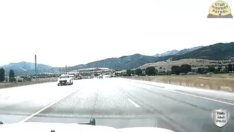 Police Dash Cam - Fatal Head-On Collision - Utah Highway Patrol