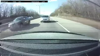 Dash Cam Records Accident Involving Reckless Teen Driver