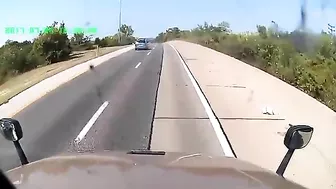 Reckless Driver Causes Accident After Changing Shirt While Driving