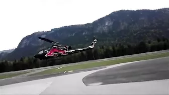 New Red Bull Helicopter Crashes Into Building And Tears It Apart