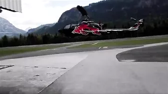 New Red Bull Helicopter Crashes Into Building And Tears It Apart