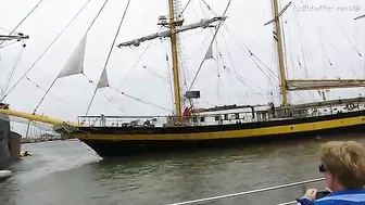 The Royal Helena Collided With The Nao Victoria Replica Which Was Docked At The Pier