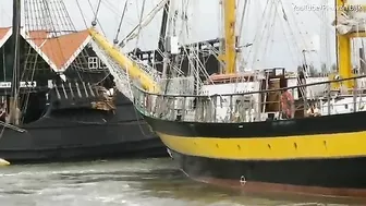 The Royal Helena Collided With The Nao Victoria Replica Which Was Docked At The Pier