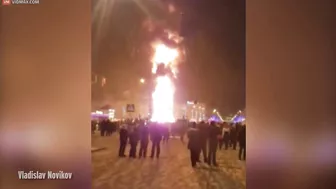 New Year's Eve Celebrations In Russia Are In Full Swing