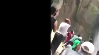 Shock Video-Climber Falls to his Death at Waterfall In Iran