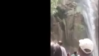 Shock Video-Climber Falls to his Death at Waterfall In Iran