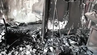 Shocking footage shows devastation inside Grenfell flat