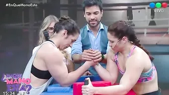 Sickening moment Iron Lady arm wrestlers bone breaks live on TV