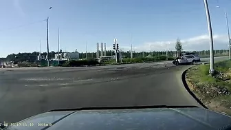 Speeding Car Causes Brutal Head On Crash