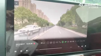 Speeding Car Takes Out Three Scooter Riders