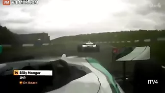 Terrifying Moment Billy Monger Crashes At Donington Park