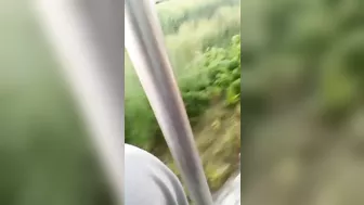 Train Surfer's Lifelong Wake-up Call