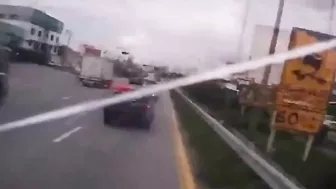 Truck Driver Incapacitated By Random Object