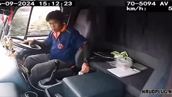 Truck driver ends up in a coma