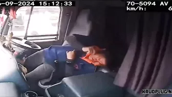 Truck driver ends up in a coma