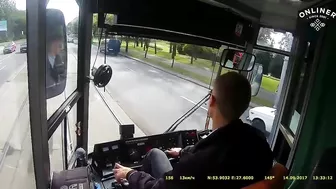 Watching Tram Operators Slam Into Idiot Drivers Is Oddly Satisfing