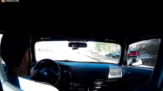 Woman Runs Red Light and Smashes Into Car