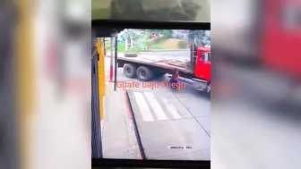 Woman Hit By Truck While Crossing Road