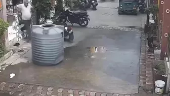 Woman Nearly Died After Being Hit By Water Tank