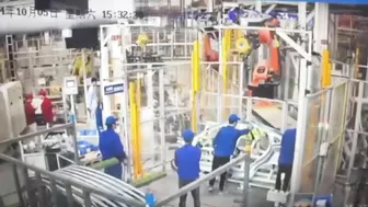 Worker Crushed By Robotic Arm