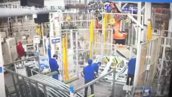 Worker Crushed By Robotic Arm