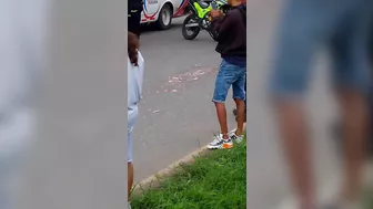 Young Woman Hit By Truck