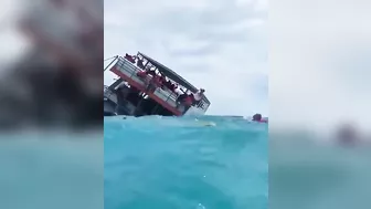 Ferry With 144 Passengers On Board Crashes In Bahamas