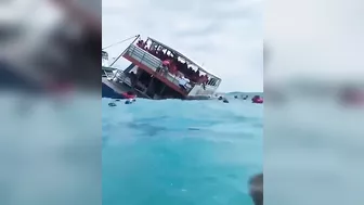 Ferry With 144 Passengers On Board Crashes In Bahamas