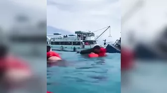 Ferry With 144 Passengers On Board Crashes In Bahamas