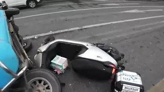 China Crossroads Accident