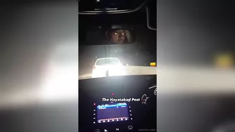 Accident Recorded From Inside The Car