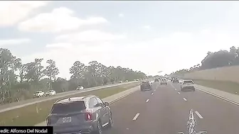 Latest Footage Of Plane Crash On Naples Freeway
