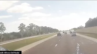 Latest Footage Of Plane Crash On Naples Freeway