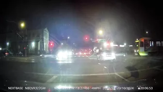 There Was A Near-collision Between Multiple Vehicles And A Train Accident.