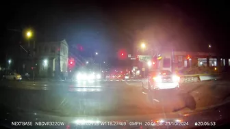 There Was A Near-collision Between Multiple Vehicles And A Train Accident.