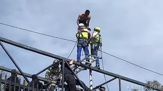 Another Perspective On Skydiving Over A Mexican Flyover
