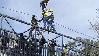 Another Perspective On Skydiving Over A Mexican Flyover