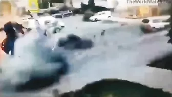 Army Colonel's Car Destroyed On Road