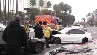 BMW Accident In Los Angeles