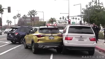 BMW Accident In Los Angeles