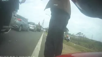 Bad Luck For Cyclists: An Unpleasant Surprise