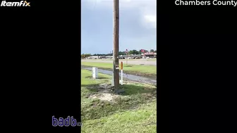 Biplane Crashes On Texas Highway