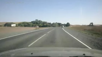 Freak Motorcycle Accident