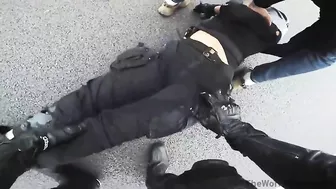 Blonde Girl Mysteriously Met On Motorcycle