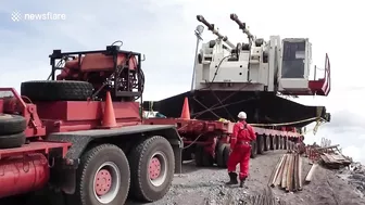 400-ton Crane Crashes In Venezuela Due To Brake Failure